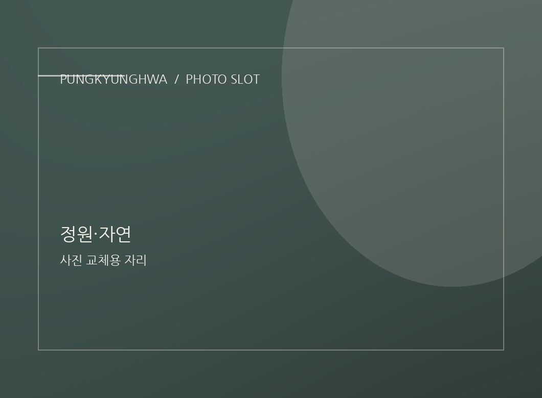 저수지 전망 사진 자리